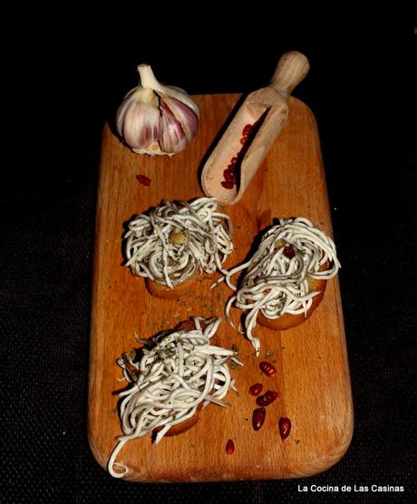 ¿Qué Cenas Hoy? : En mi casa, Tosta de Gulas