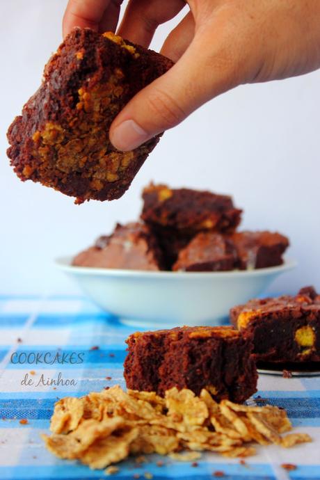 BROWNIE CON CEREALES