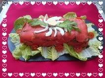 PASTEL  SALADO DE SALMÓN