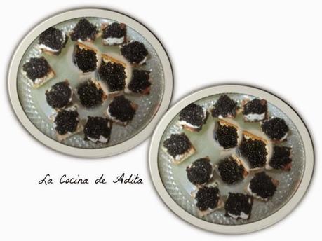 Verbena de ahumados y caviar