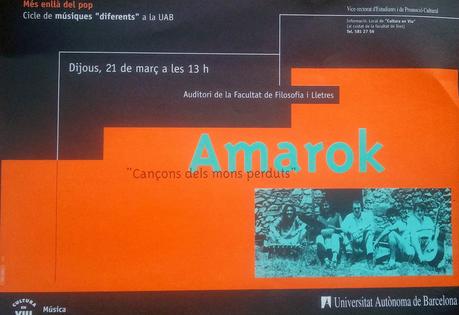 LA HISTORIA DE AMAROK: PARTE PRIMERA