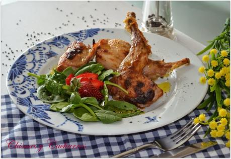 Conejo a la Mostaza y Miel al Horno, 32º Desafío en la Cocina