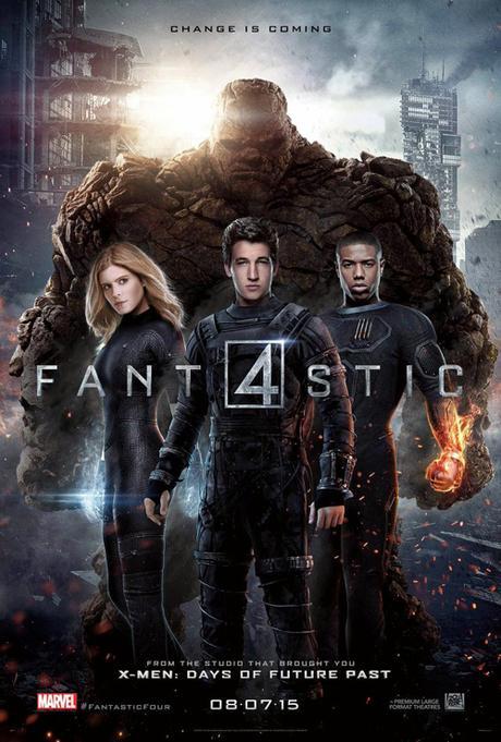 los cuatro fantásticos 2015 póster Cuatro Fantásticos, nuevo tráiler y póster grupal