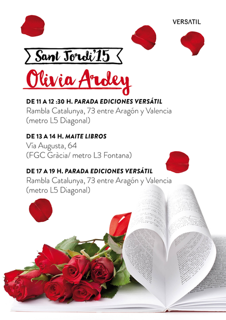 Horario firmas Sant Jordi Barcelona