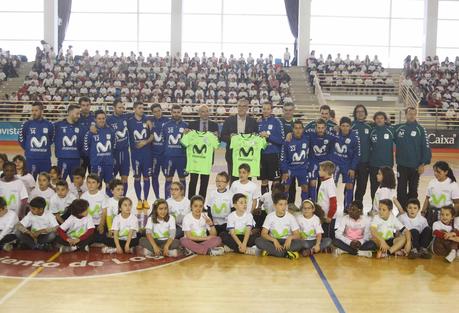 Inter Movistar cosecha un éxito de participación en la Gira Movistar Megacracks de Logroño con más 1.000 escolares