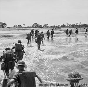 Fuente: http://www.ramree.com/2011/07/18/battle-ramree-island-photos/ Ramree o el batallón japonés devorado por los cocodrilos