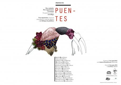 El cartel del ‘Proyecto Puentes’ diseñado por Raquel Herraiz, alumna TAI