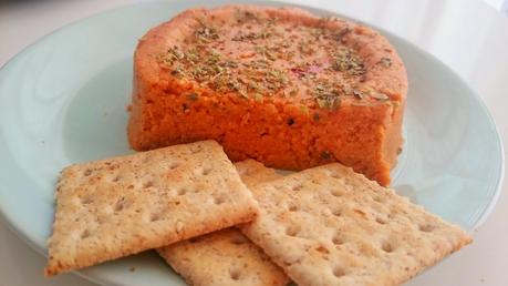 Queso vegano picante para untar