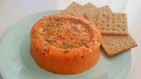 Queso vegano picante para untar
