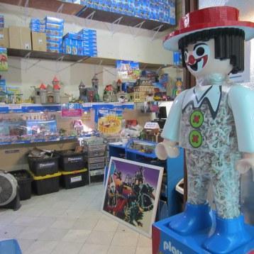 Un rincón nostálgico para coleccionistas de Playmobil en el Centro Histórico de la Ciudad de México