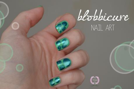 ♔ Manimonday - Blobbicure  / Nail Art ❀