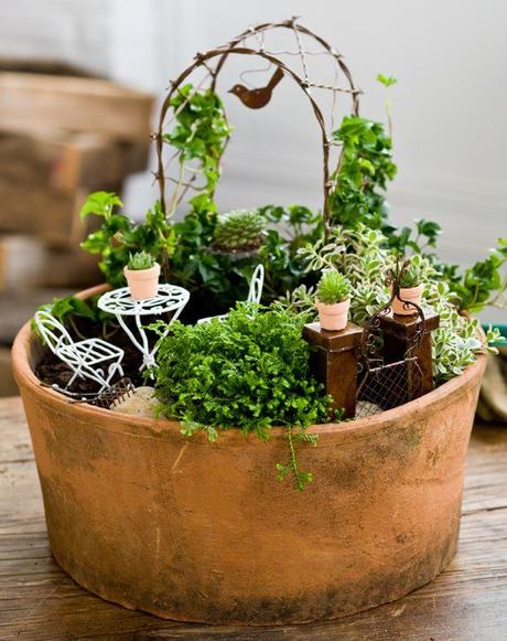 Miniature Garden Accessories from Jeremie Corp Succulent Perch how cute!!! Great gift idea!