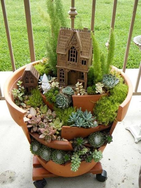 1510722 521969727901202 805356298 n Awesome clay pot mini garden in mini  with miniature garden fairy Claypot