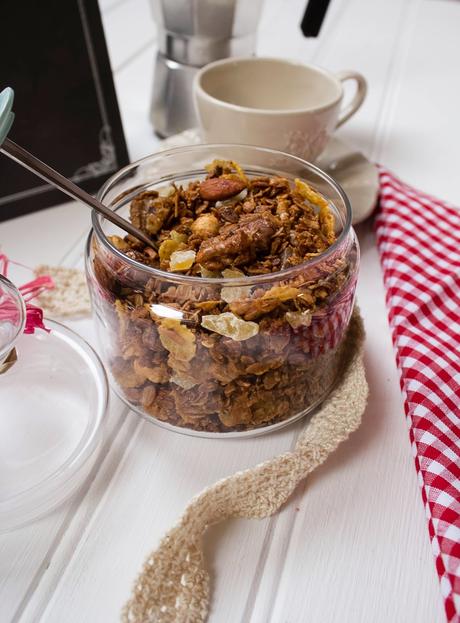 Granola casera fácil