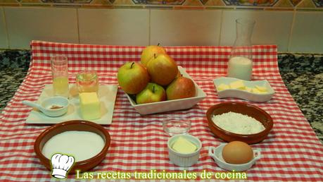 Receta de crepes rellenos de manzana