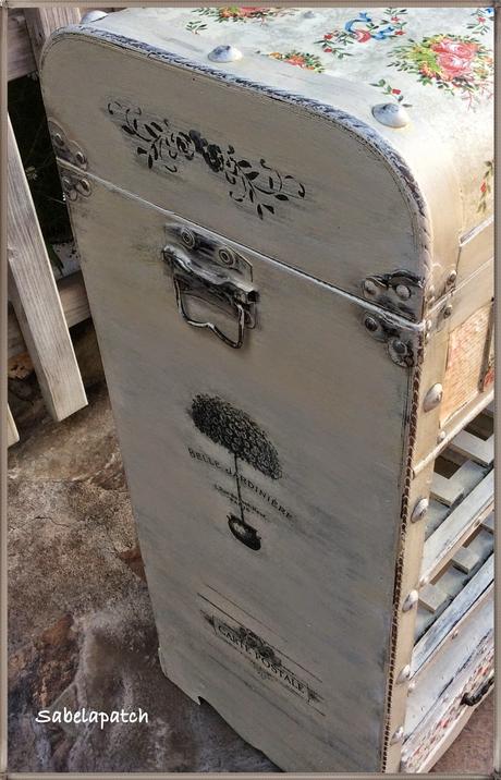 Mueble botellero restaurado