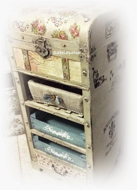 Mueble botellero restaurado