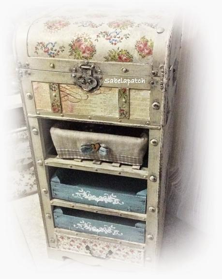 Mueble botellero restaurado