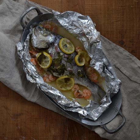 DORADA AL LIMÓN EN PAPILLOTE