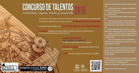 IV Concurso de Talentos. Organizado por: EIMIA y Antiguos Alumnos de la EIMIA