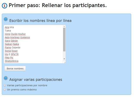 Realiza un sorteo con Sortea2, fácil y rápido.