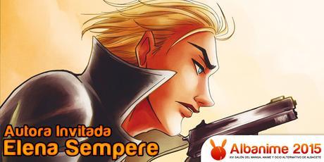 .: Elena Sempere en Albanime 2015:. Elena Sempere en Albanime 2015