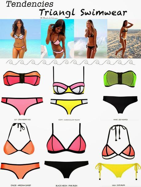 trajes de baño triangl