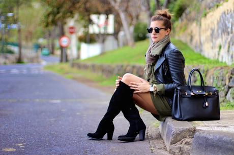 Khaki Oversize Dress