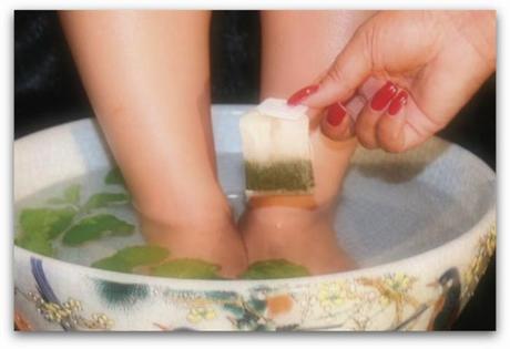 DIY: Revitalizar unos pies cansados con menta