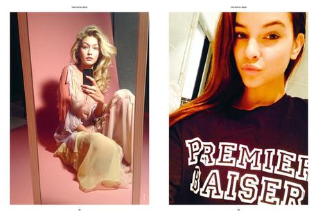 Gigi Hadid y Barbara Palvin se toman selfies para Antidote MAgazine