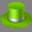 Green hat