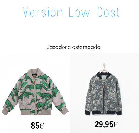 Versión Low Cost: Cazadoras para ellos