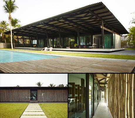 Pabellón de Bambú en Costa de Marfil, de Koffi & Diabaté Architectes