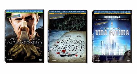 Ya la venta en DVD nuevos clásicos de la ciencia ficción y terror por Tema Distribuciones