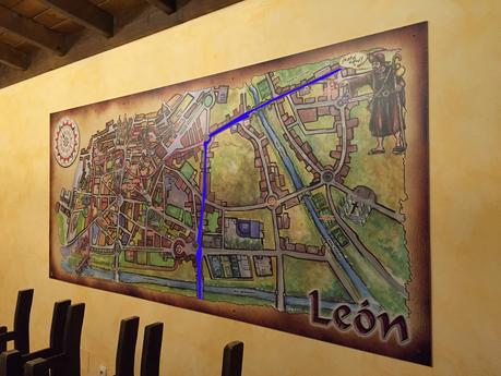 Camino de Santiago. De León a Hospital de Órbigo (Castilla y León)