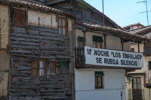 En Valverde de la Vera es la procesión de Los Empalaos