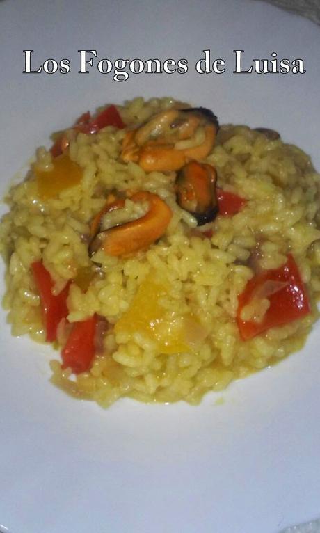 RISOTTO DE MEJILLONES
