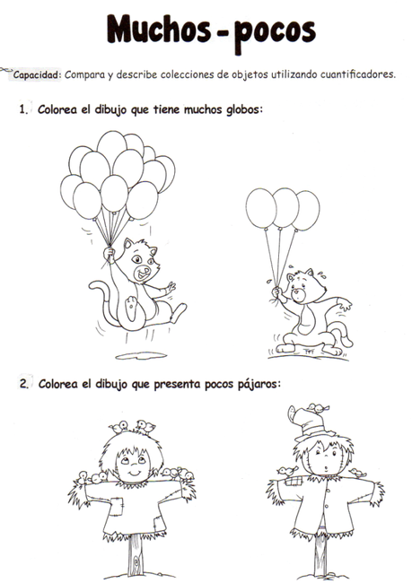 Muchos – pocos: 5 años Muchos – pocos: 5 años