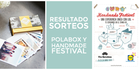 Resultado sorteo: Caja de Polabox y entradas para el Handmade Festival