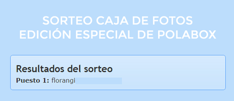 Resultado sorteo: Caja de Polabox y entradas para el Handmade Festival