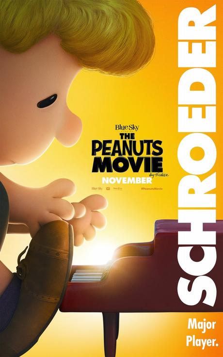 SCHROEDER TOCA EL PIANO EN ESTE NUEVO CARTEL INDIVIDUAL DE “CARLITOS Y SNOOPY: LA PELÍCULA DE PEANUTS”