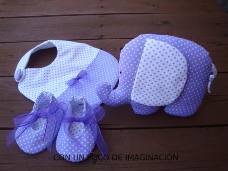 CONJUNTO BEBE EN LAVANDA......