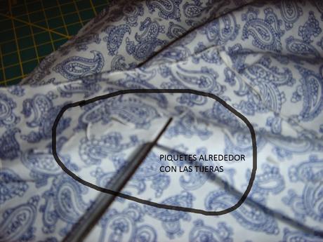 COMO HACER UNA OBERTURA DELANTERA Y ESCOTE