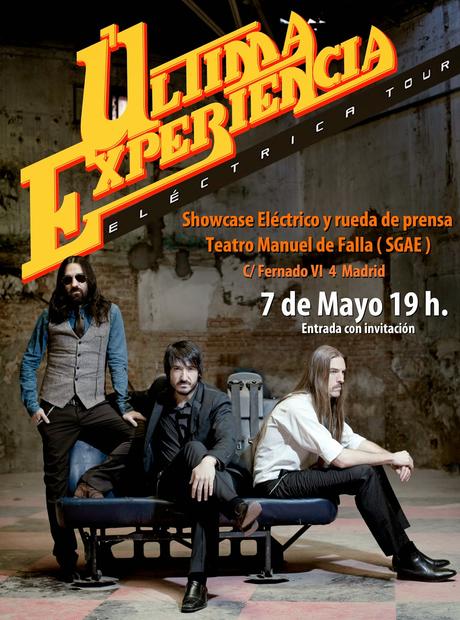 NUEVA CITA EN MADRID CON ÚLTIMA EXPERIENCIA: 7 DE MAYO 19:00. TEATRO MANUEL DE FALLA