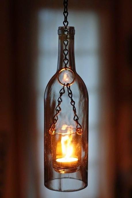 Miércoles de inspiración ♥ Reciclando botellas de cristal