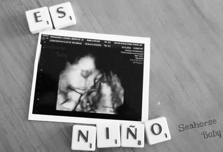 foto anunciar sexo bebé