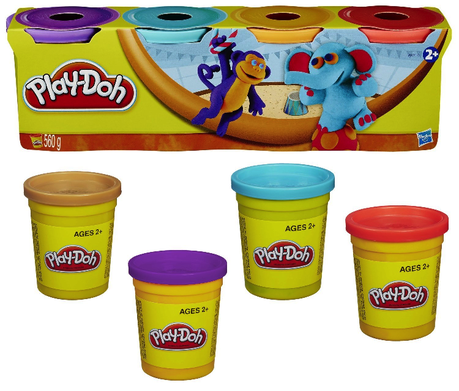 Plastilina Play Doh Pack 4 botes