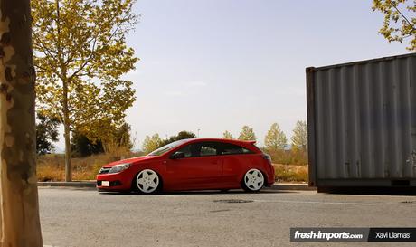 Opel Astra Stanced front L