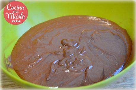 Receta hecha con olla GM, bizcocho de chocolate casero. Fácil, rápido y sencillo. Cocina con Marta.