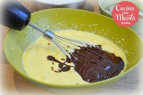 Receta hecha con olla GM, bizcocho de chocolate casero. Fácil, rápido y sencillo. Cocina con Marta.